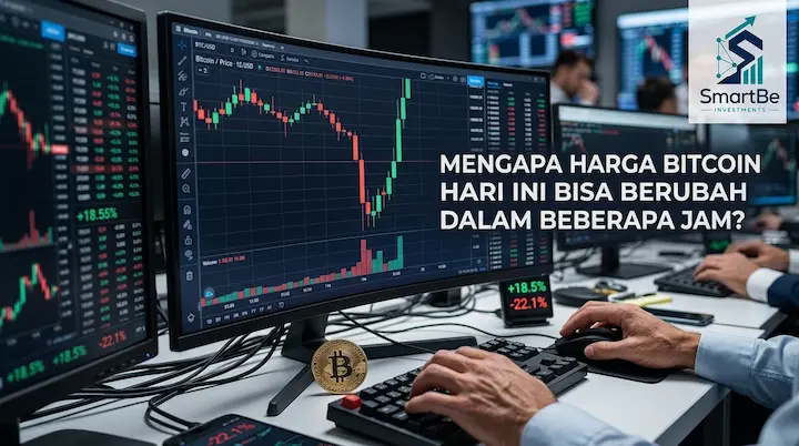 Mengapa Harga Bitcoin Hari Ini Bisa Berubah Drastis dalam Beberapa Jam - SmartBe Investment