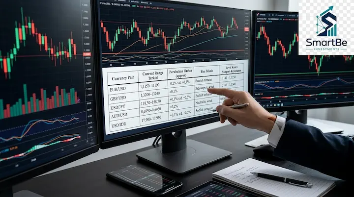 Cara Membaca dan Memanfaatkan Data Market Forex Hari Ini Secara Praktis - Smart Be Investments Cara Membaca dan Memanfaatkan Data Market Forex Hari Ini Secara Praktis - Smart Be Investments